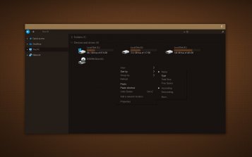 Aperture Theme Desktop