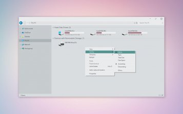 Soft Light Theme Desktop