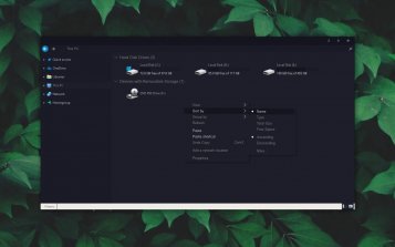 Nocturnal W10 Theme Desktop