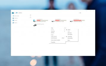 Oxford Theme Desktop