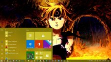 Meliodas windows theme