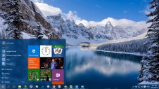 Mountain windows theme